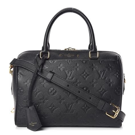 louis vuitton speedy 25 empreinte noir|louis vuitton speedy 25 bag.